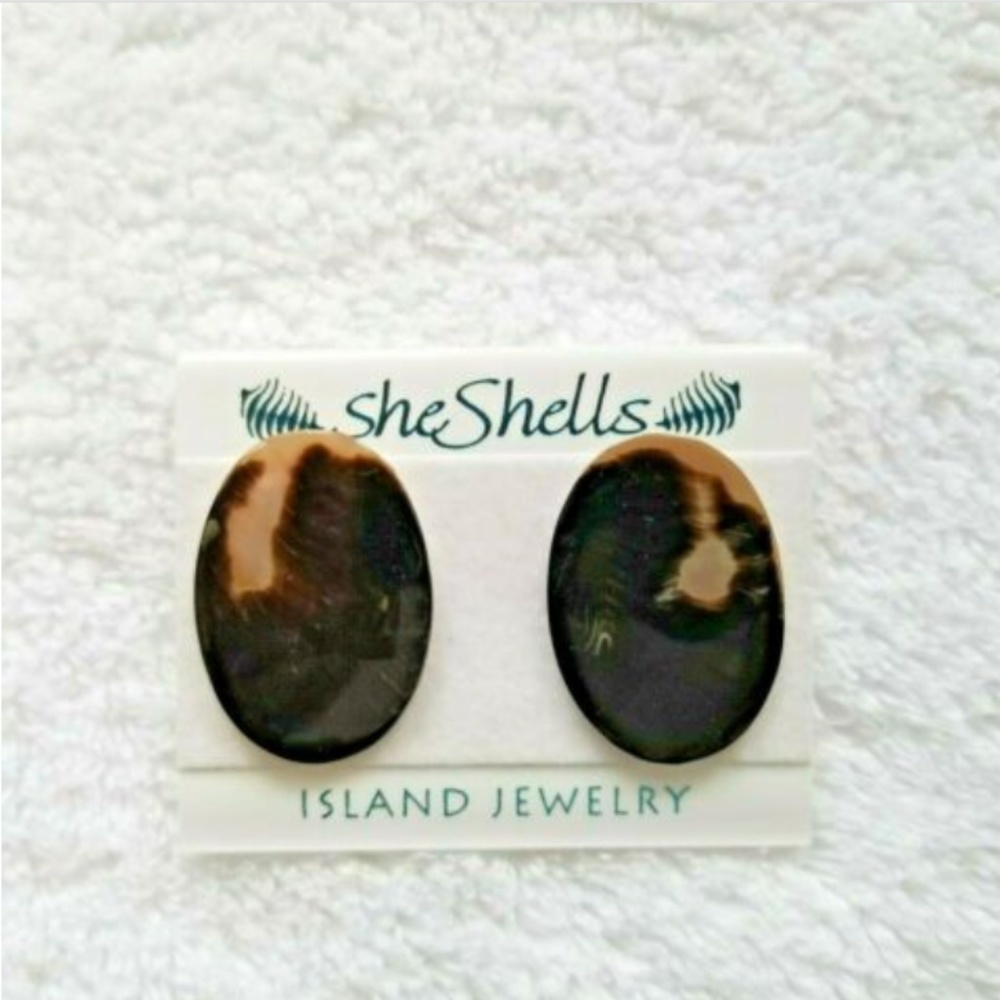 Tortise Pierced Earings Classic She Shell Jewelry